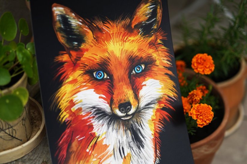 ILUSTRACE LIŠKA