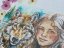 ILUSTRACE DÍVKA A VLK