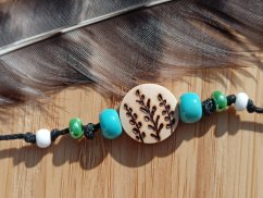 DŘEVĚNÝ NÁRAMEK VĚTVIČKY